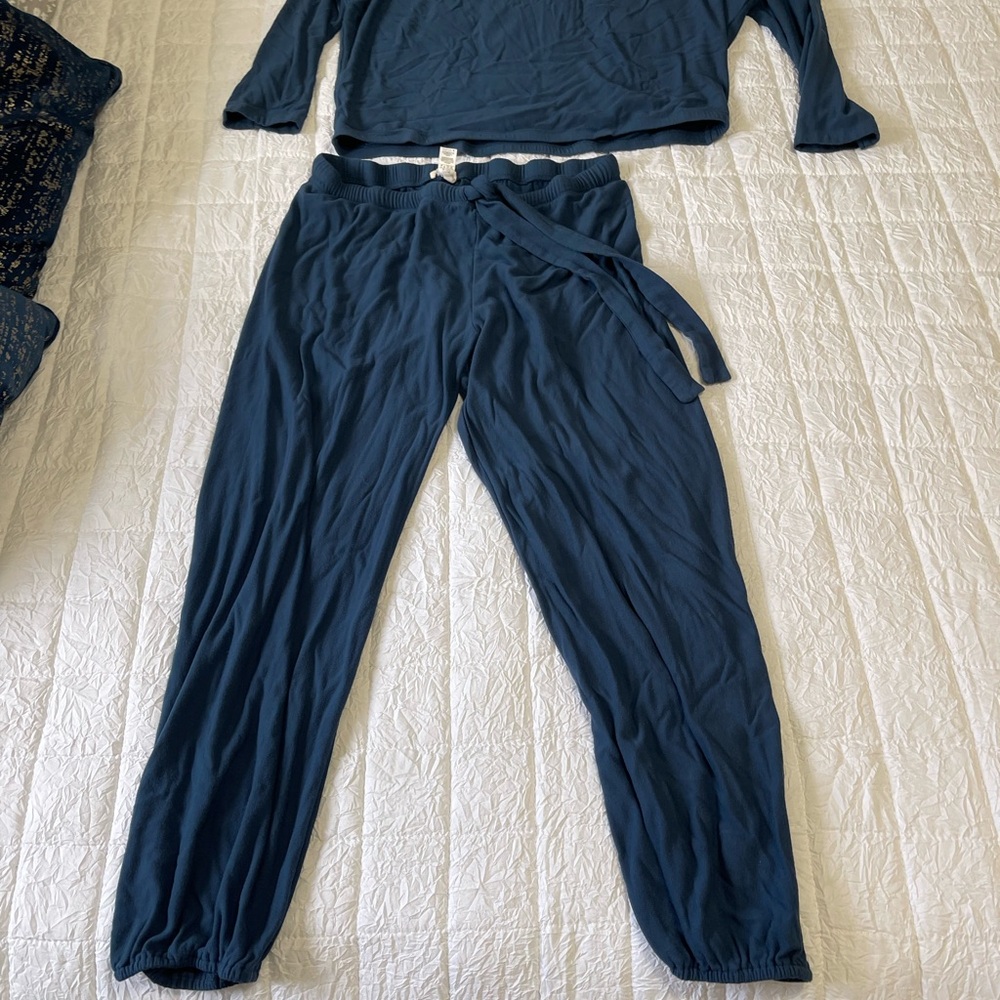 Eberjey Deep Blue Lounge Pants